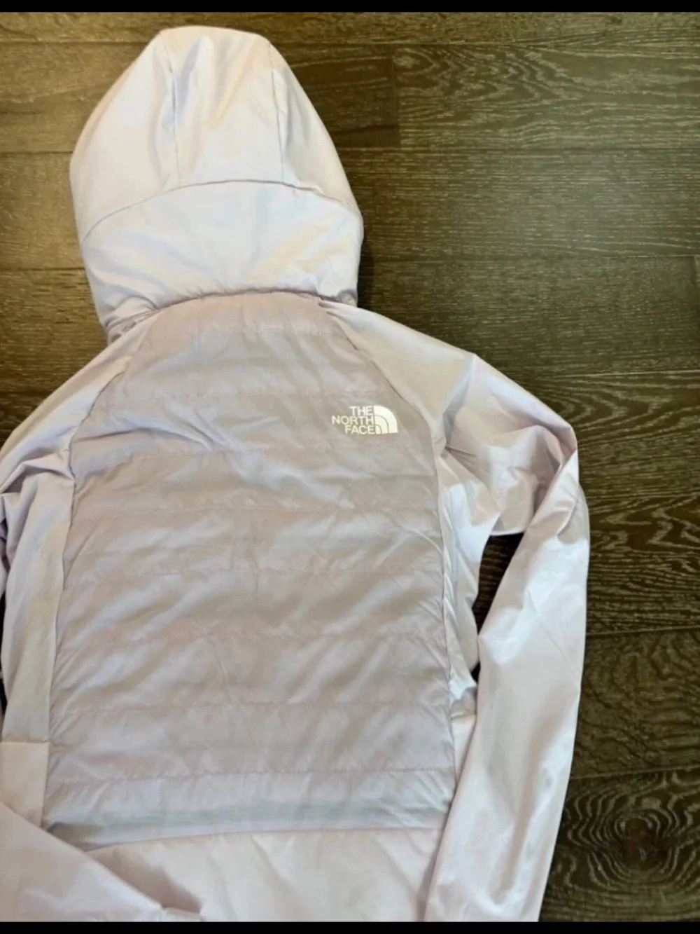 Women’s Small Summit Series North Face Breithorn 50/50 Hybrd Jacket Lavender Fog - Picture 4 of 8